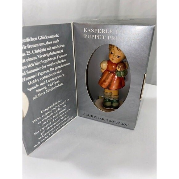 Vintage M.J. Hummel Club 25th Anniversary  "Puppet Princess" Exclusive Edition - Picture 3 of 10